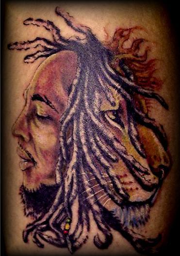 bob marley quotes tattoos. lion tattoos. welty